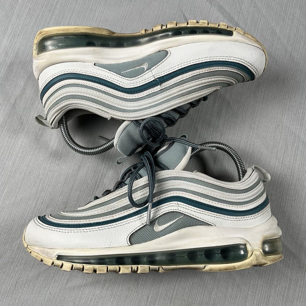 Nike Air Max 97 Ocean Cube Women’s Size 7.5 White Green Running Shoes 921733-304